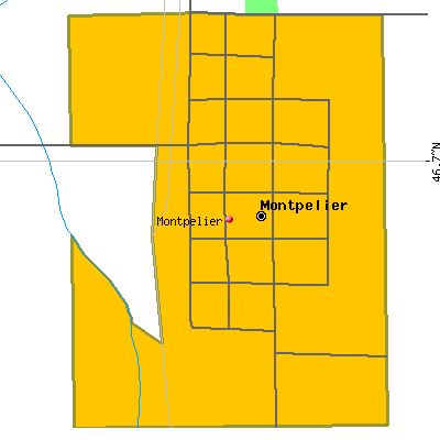 Montpelier map