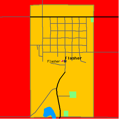 Flasher map