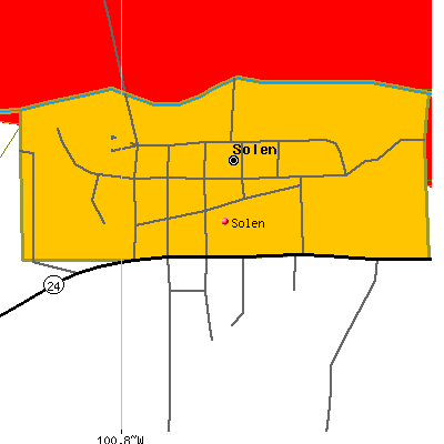 Solen map