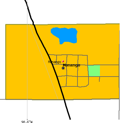 Monango map