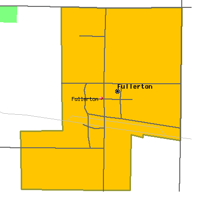 Fullerton map