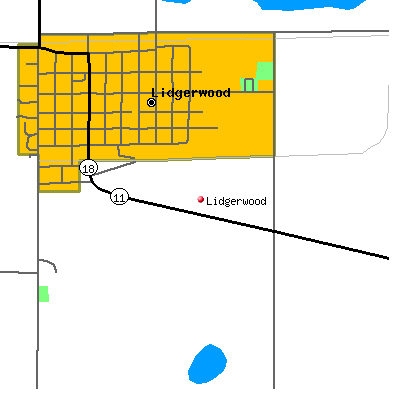 Lidgerwood map