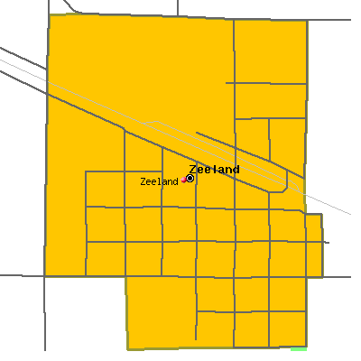 Zeeland map