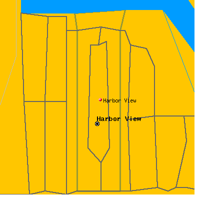 Harbor View map