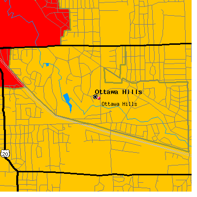 Ottawa Hills map