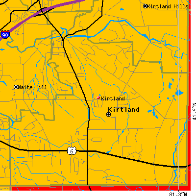 Kirtland map