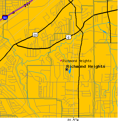 Richmond Heights map
