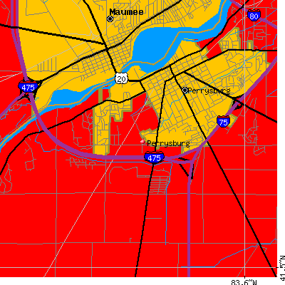 Perrysburg map