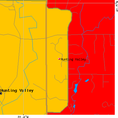 Hunting Valley map
