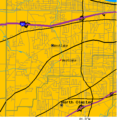 Westlake map