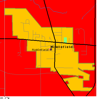 Middlefield map