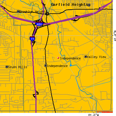 Independence map