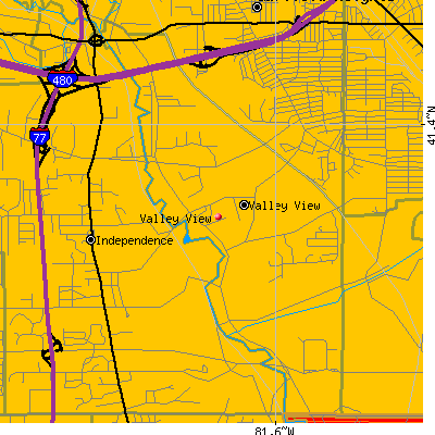 Valley View map