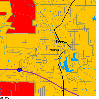 Berea map