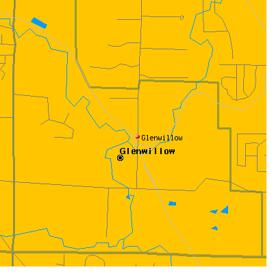 Glenwillow map