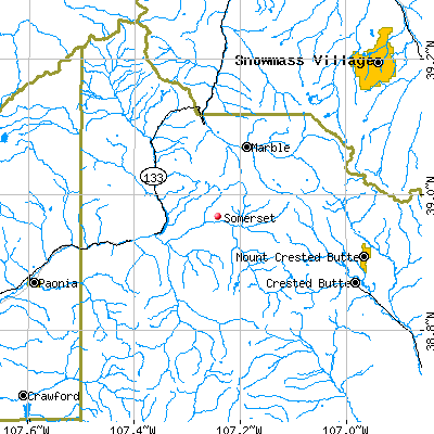 Somerset map