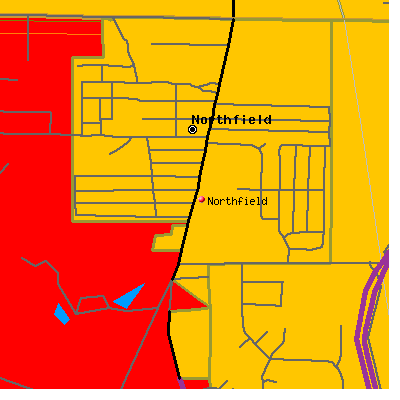 Northfield map