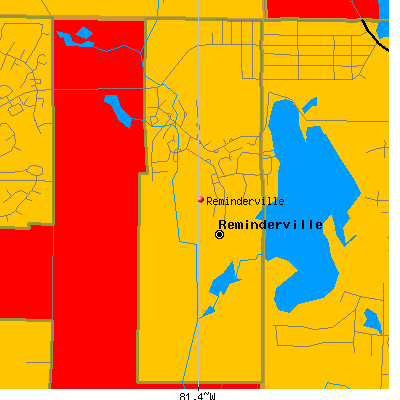 Reminderville map