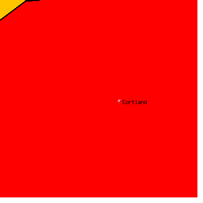 Cortland map