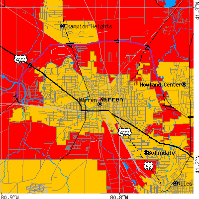 Warren map