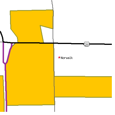 Norwalk map