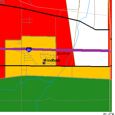 Windham map