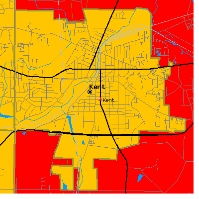 Kent map