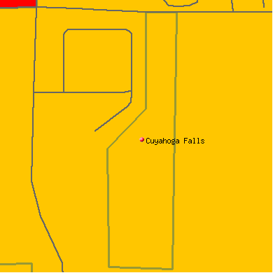 Cuyahoga Falls map