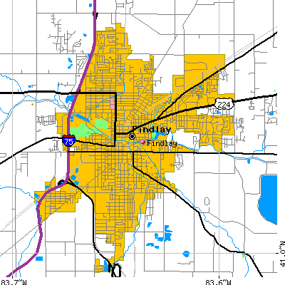 Findlay map