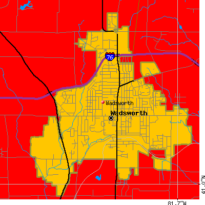 Wadsworth map