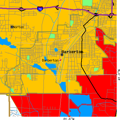 Barberton map