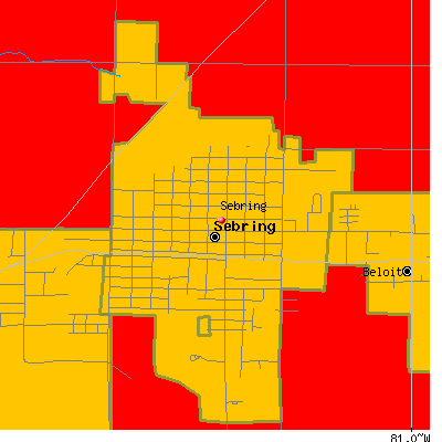 Sebring map