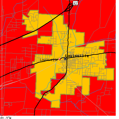 Louisville map