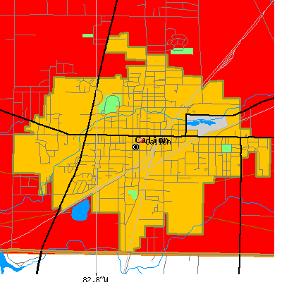 Galion map