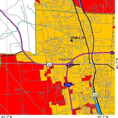 Dublin map