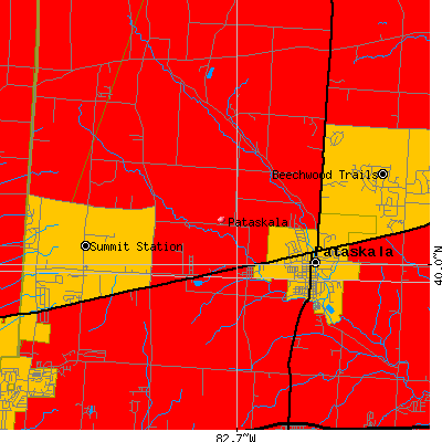 Pataskala map