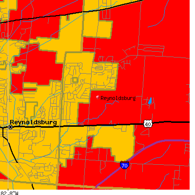 Reynoldsburg map