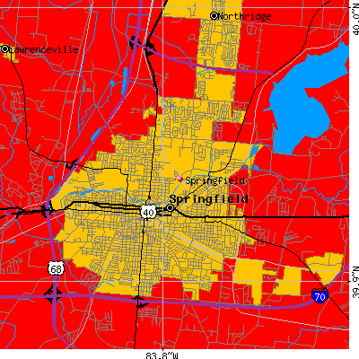 Springfield map