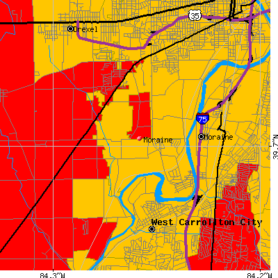 Moraine map