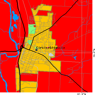 Circleville map