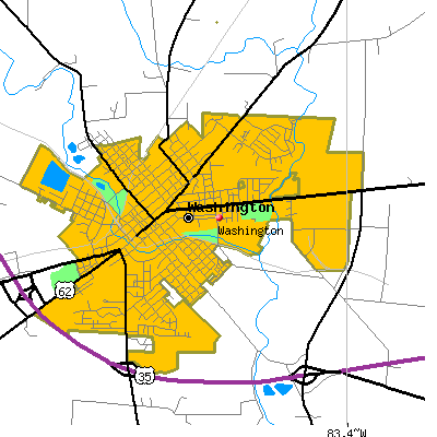 Washington map