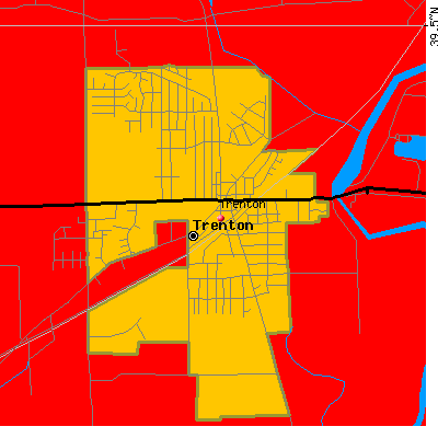 Trenton map