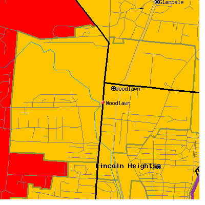 Woodlawn map