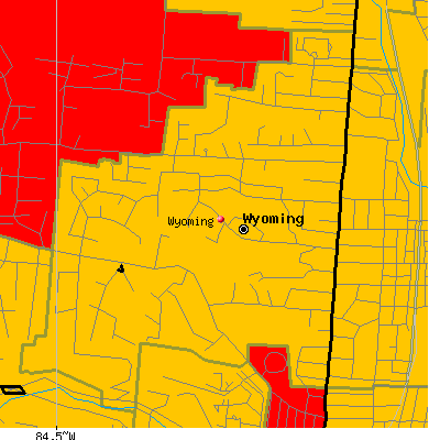 Wyoming map