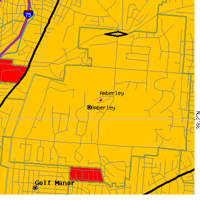 Amberley map