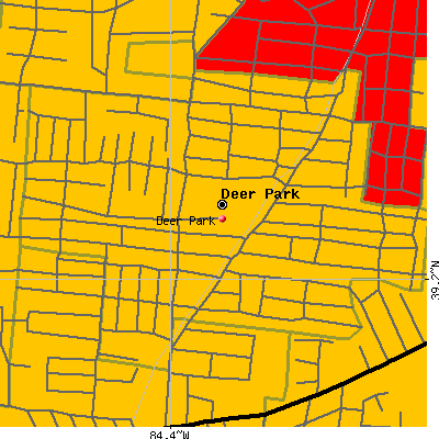 Deer Park map