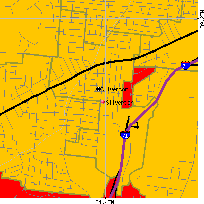 Silverton map