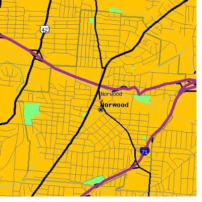 Norwood map