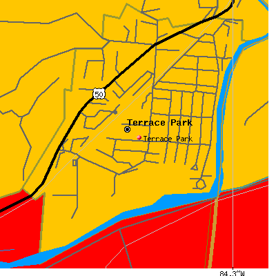 Terrace Park map