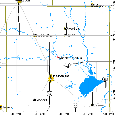 North Alfalfa map